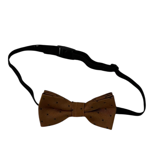 Boy unknown brown with black mole Bow tie size 2