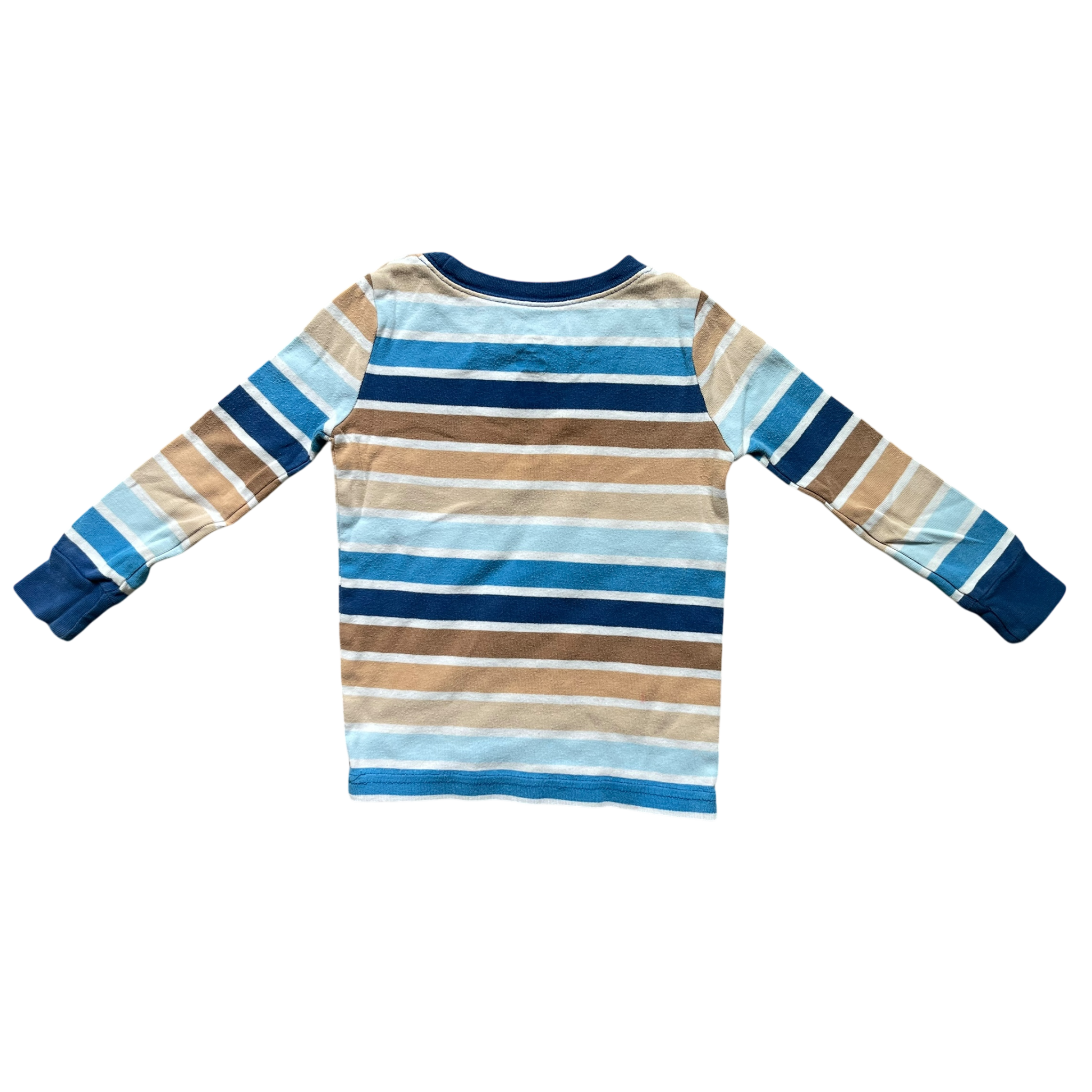Boys old navy blue cream and white T-shirt size 3
