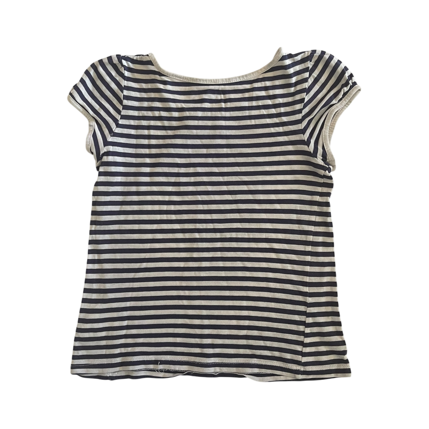 Girl H&M white and black T-shirt size 4 year