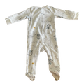 Boys carter’s white & gray Onesie size 6 mth