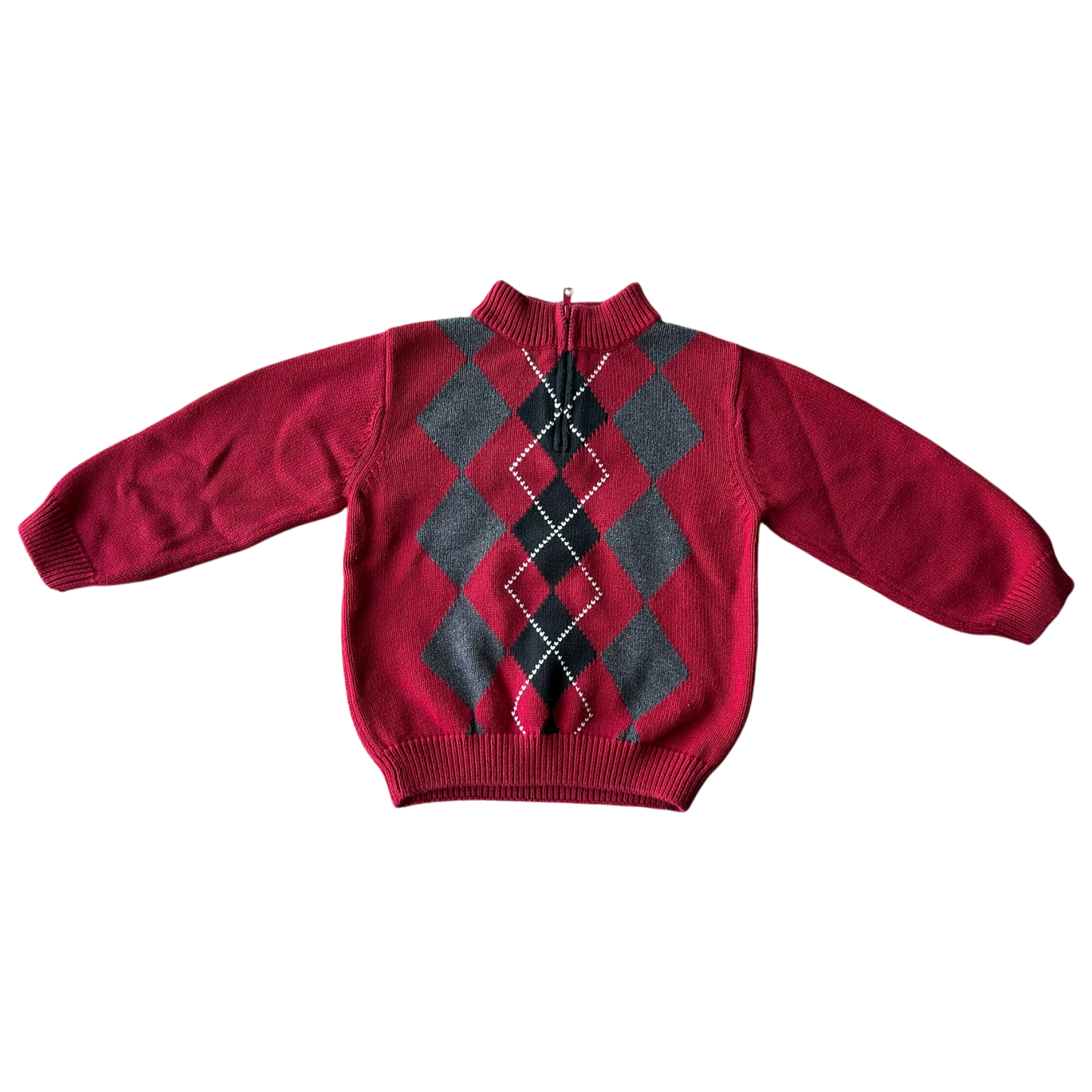 Boys Gymboree red gray black Sweatshirt size 3