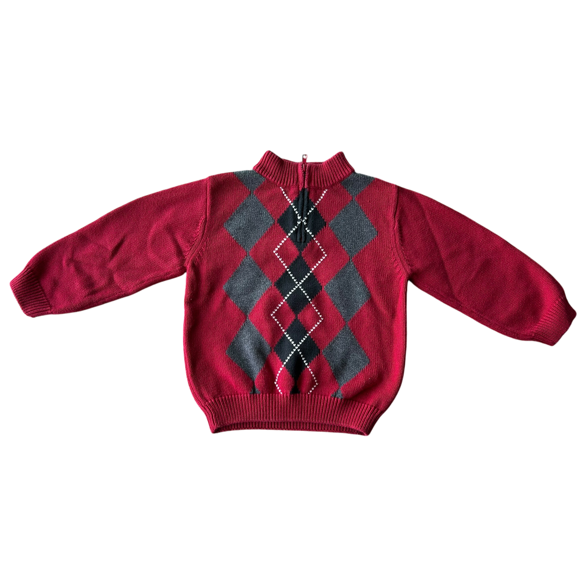 Boys Gymboree red gray black Sweatshirt size 3