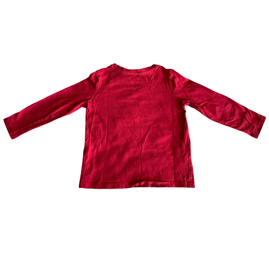 Boys du pareil blue red T-shirt size 5