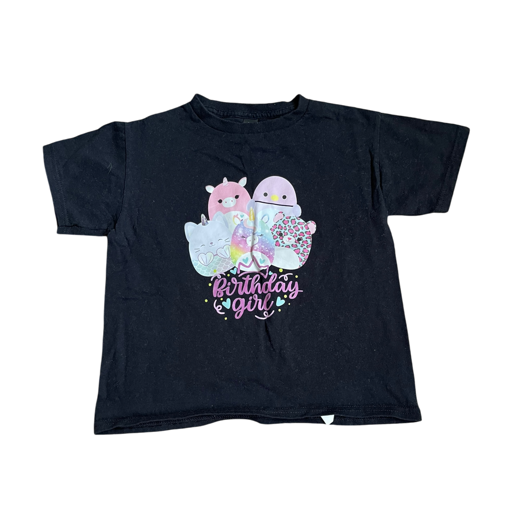Girls gildan black T-shirt size 10