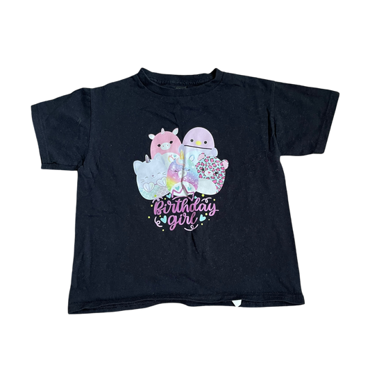 Girls gildan black T-shirt size 10