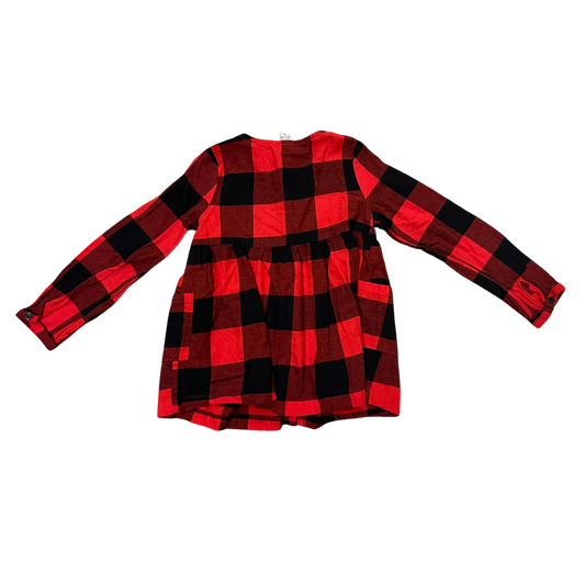 Girls carter’s red and black Dress size 4