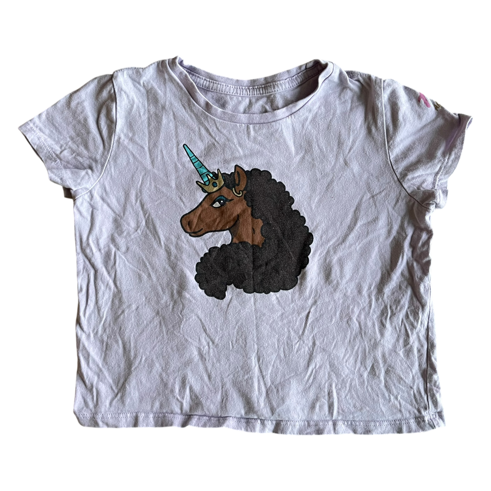Girls unknown light purple T-shirt size 3