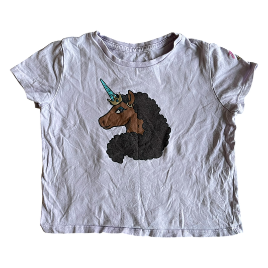Girls unknown light purple T-shirt size 3
