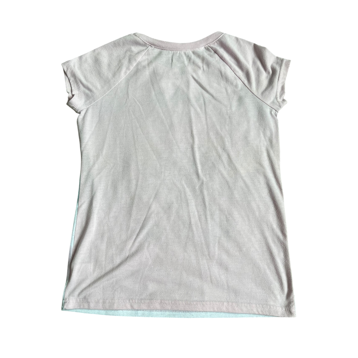 Girl Disney blue pink and white T-shirt