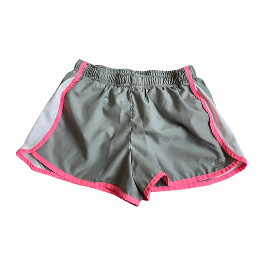 Girls champion gray and pink Short size 10