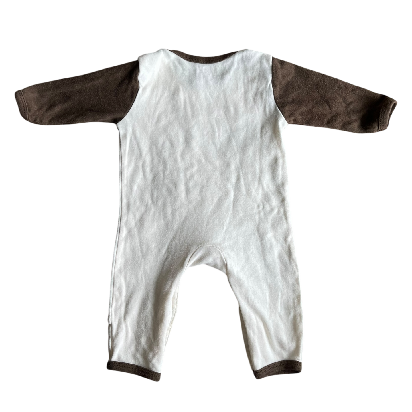 Girls HB Brown & Cream Onesie size: newborn