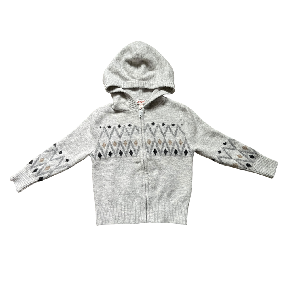 Boys cat & jack gray Sweatshirt size 4