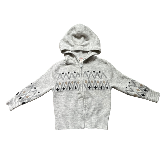 Boys cat & jack gray Sweatshirt size 4