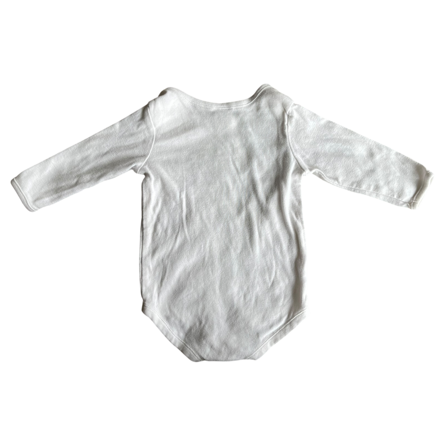 Gymboree Girl’s white onesie for 6 months
