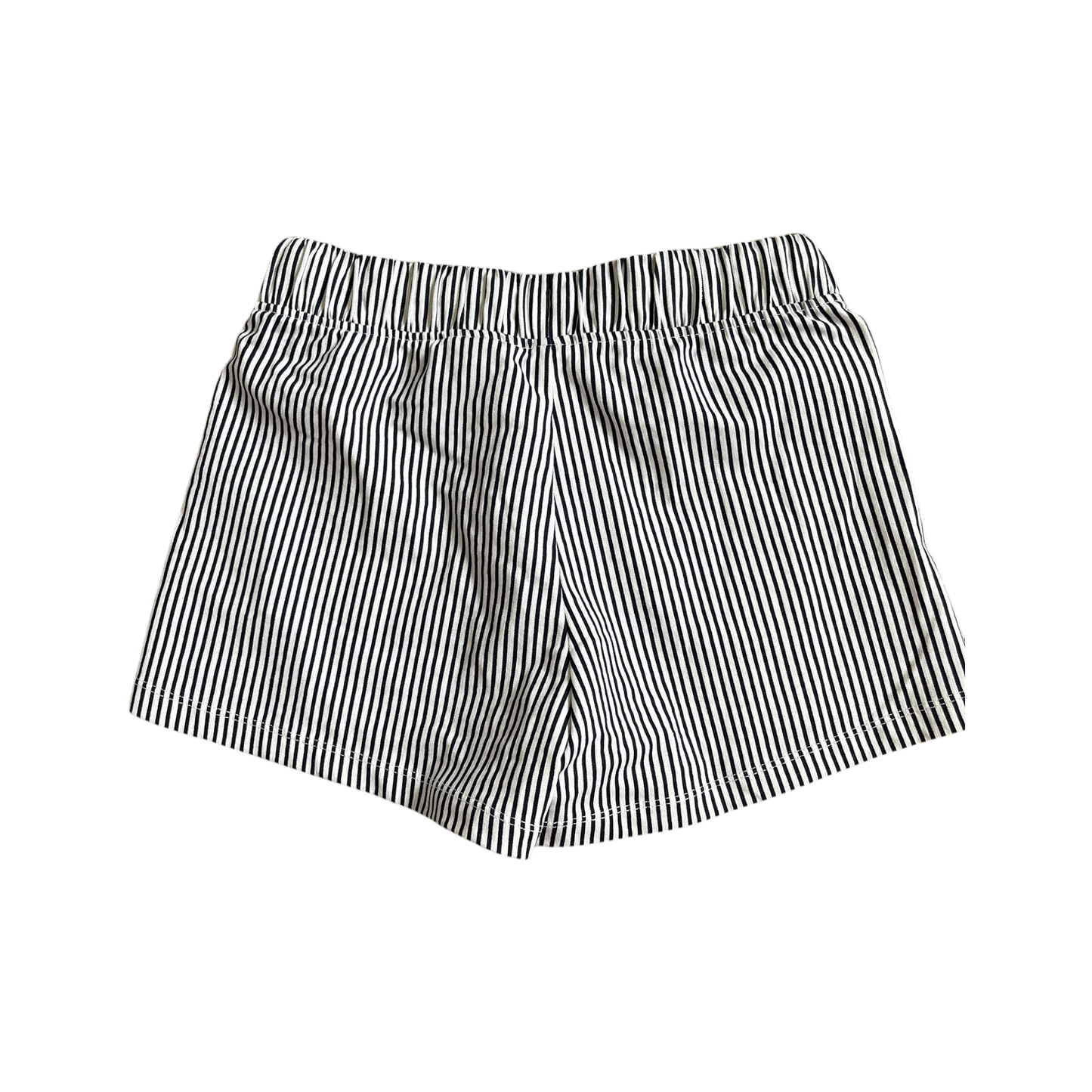 White & Black Striped Shorts from H&M for 12 Year old Girls