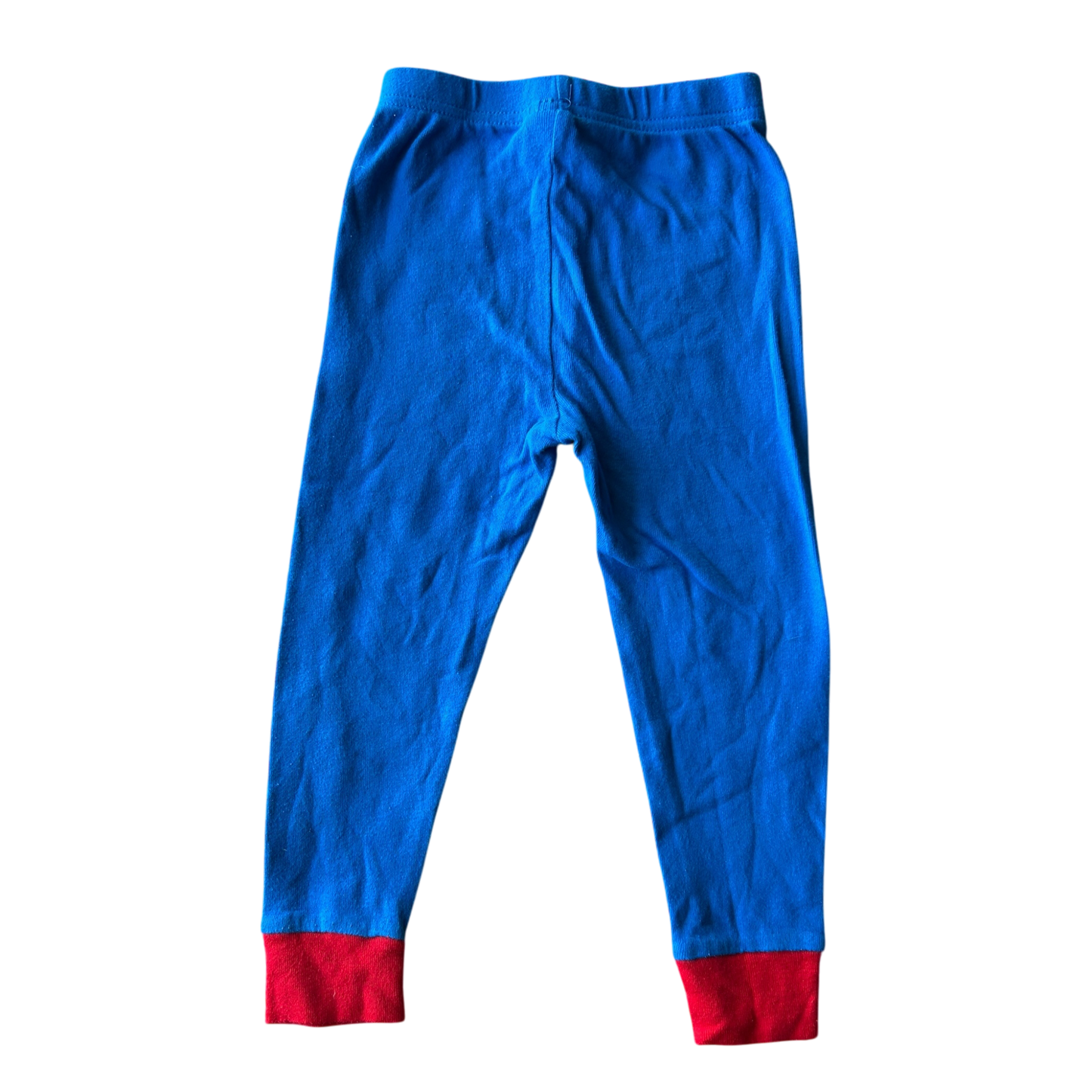Boys marvel blue and red Pajama size 4
