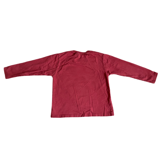 Boys zara red T-shirt size 4