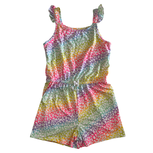 Girl wonder nation multicolor Romper size 10 year
