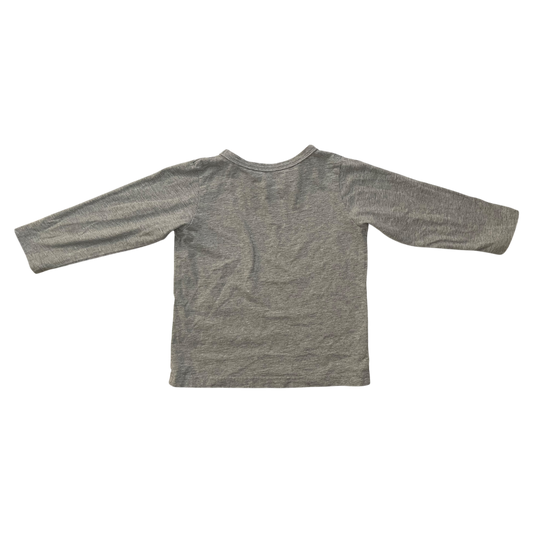 Boys unknown gray T-shirt size 3 year