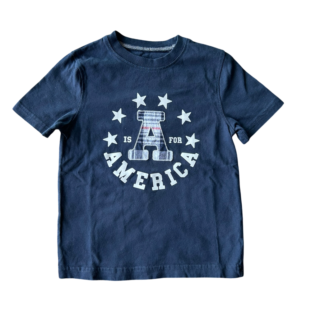 Boys jumping beans navy T-shirt size 4
