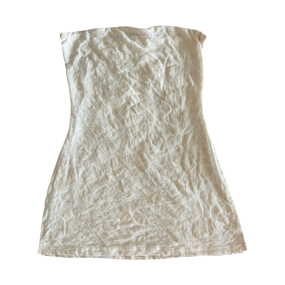 Girls tiger mist creamy T-shirt with out sleeves size 10