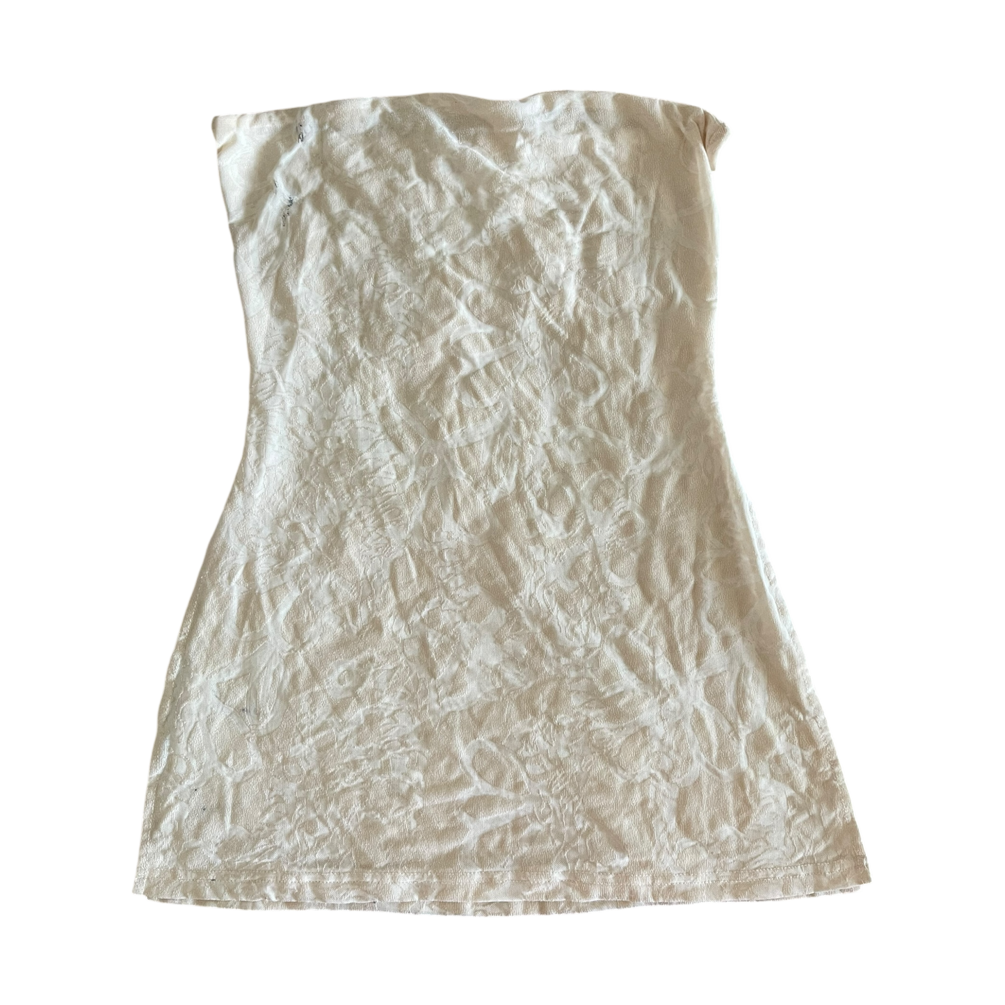 Girls tiger mist creamy T-shirt with out sleeves size 10