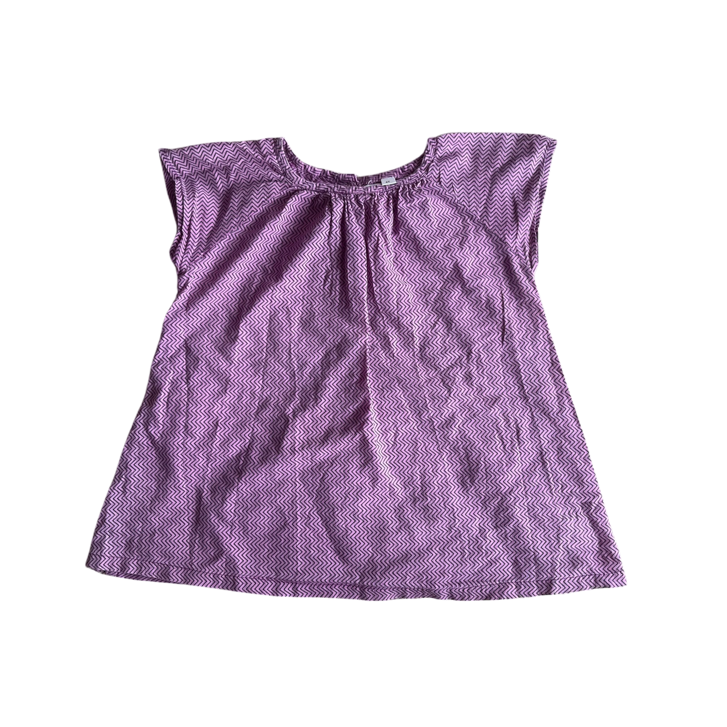 girls Rim zim kids purple T-shirt size 4