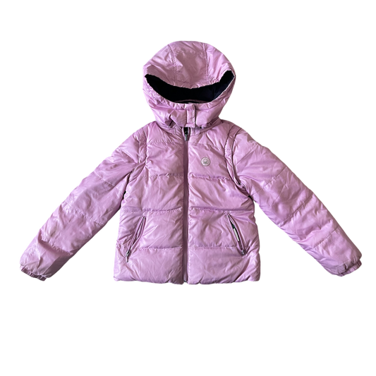 Girls pink Coat size 7 from United Colors of Benetton