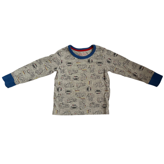 Boys night night gray, size 2