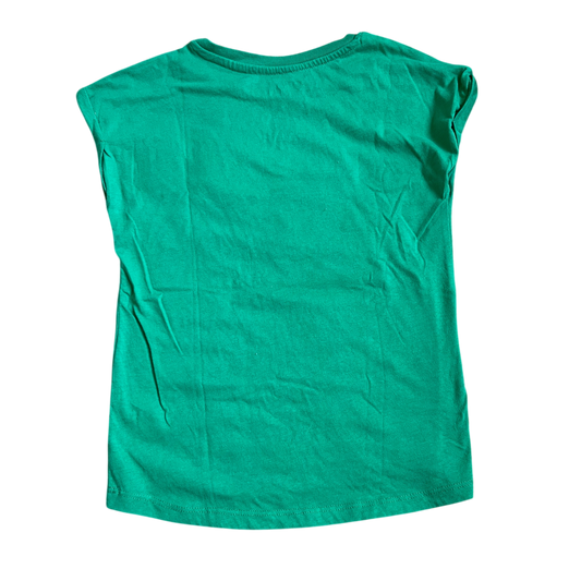 Girls Disney green T-shirt size 7