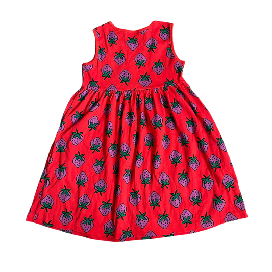 Girls Hanna Andersson red purple Dress size 8