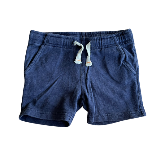 Boys unknown navy Short size 6