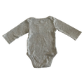 Boys cloud island gray Baby bodysuit size 6 mth