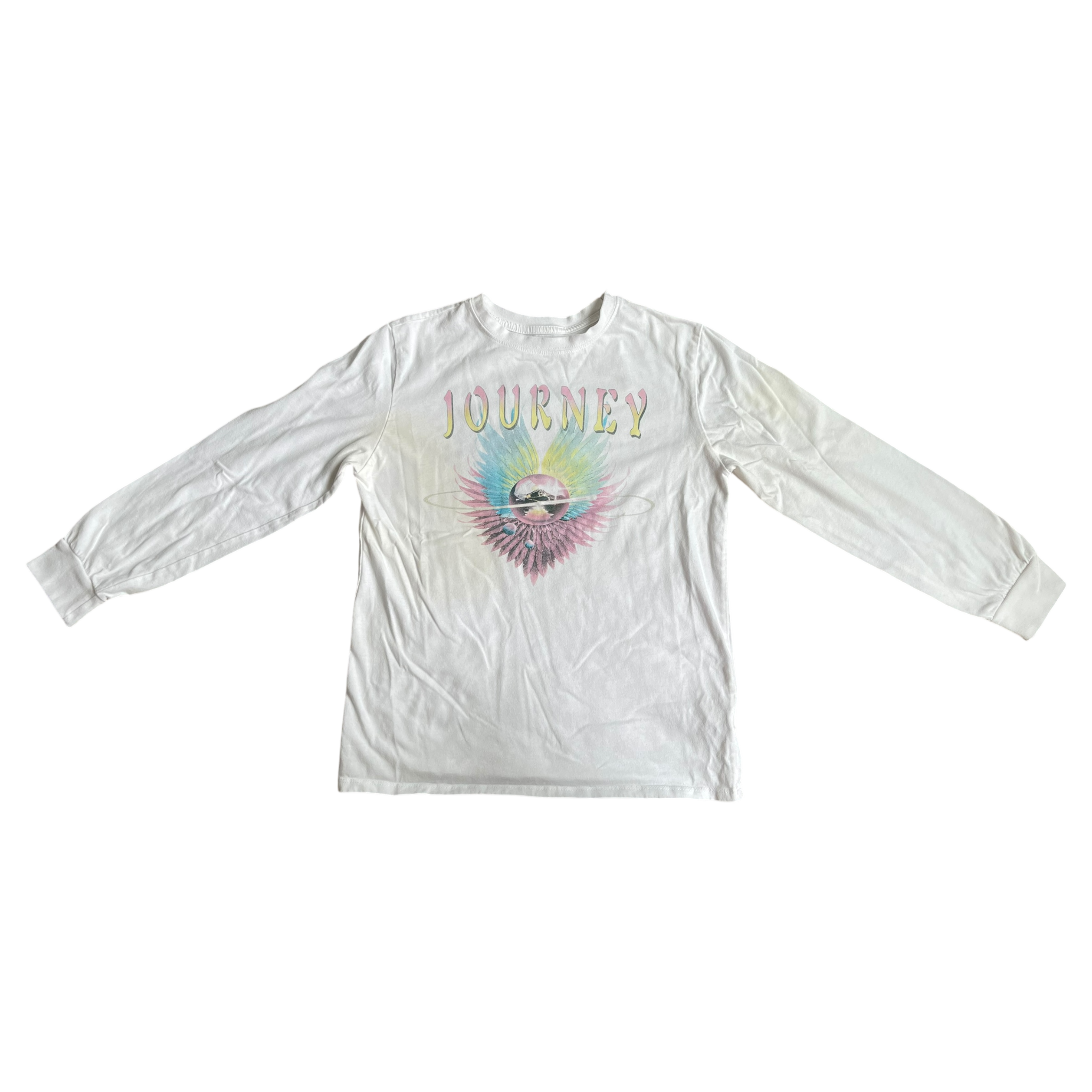 Girl journey white T-shirt size 10