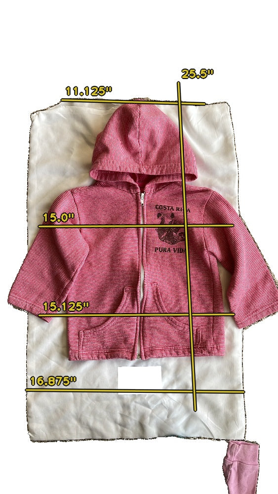 Girls unknown pink Sweatshirt size 5