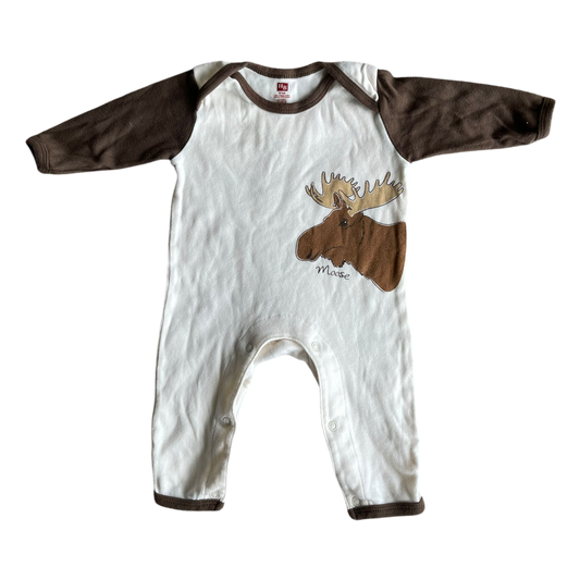 Girls HB Brown & Cream Onesie size: newborn