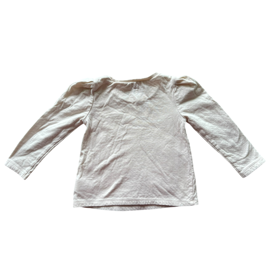 White Girls Gap Sweatshirt with Dogs