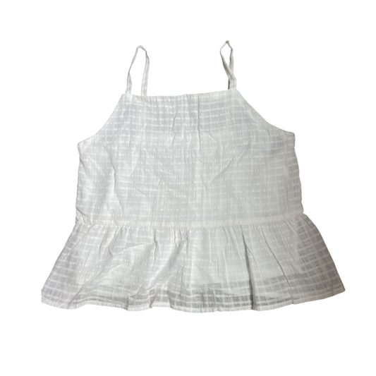 Girls art class white Short dress size 7