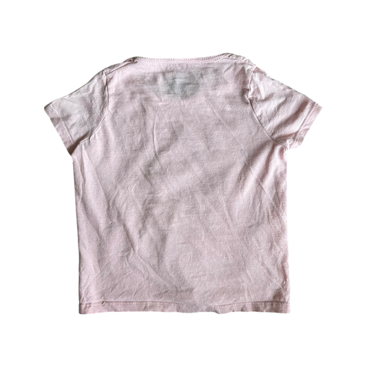 Girls Hanes pink T-shirt pink size 2