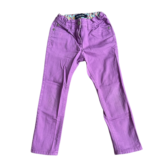 Girls mini boden purple Pants size 6