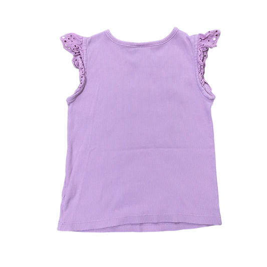 Girls gap purple T-shirt size 4