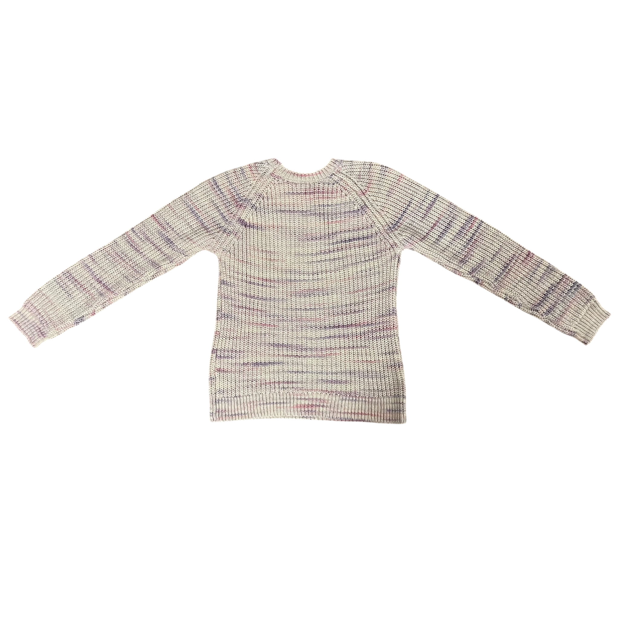 Girls cat & jack white pink and purple Sweatshirt size 10