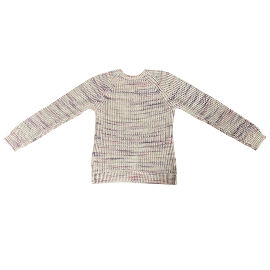 Girls cat & jack white pink and purple Sweatshirt size 10