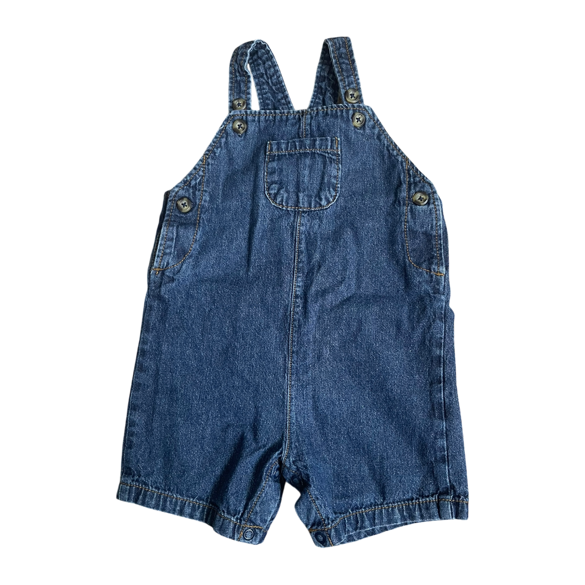 Unisex carter’s navy Overalls size 18 mth