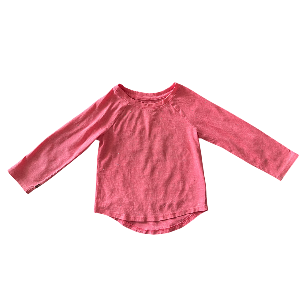 Girls Cat & Jack Pink Long Sleeve Tee Shirt