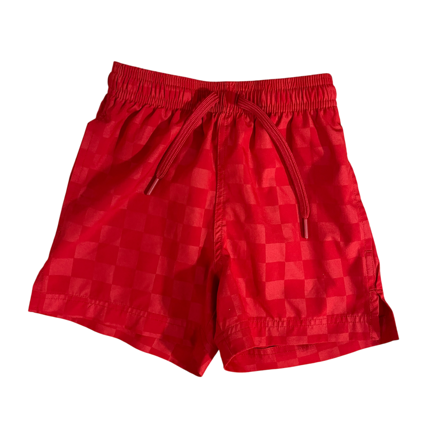 Boys athletic red Short size 4
