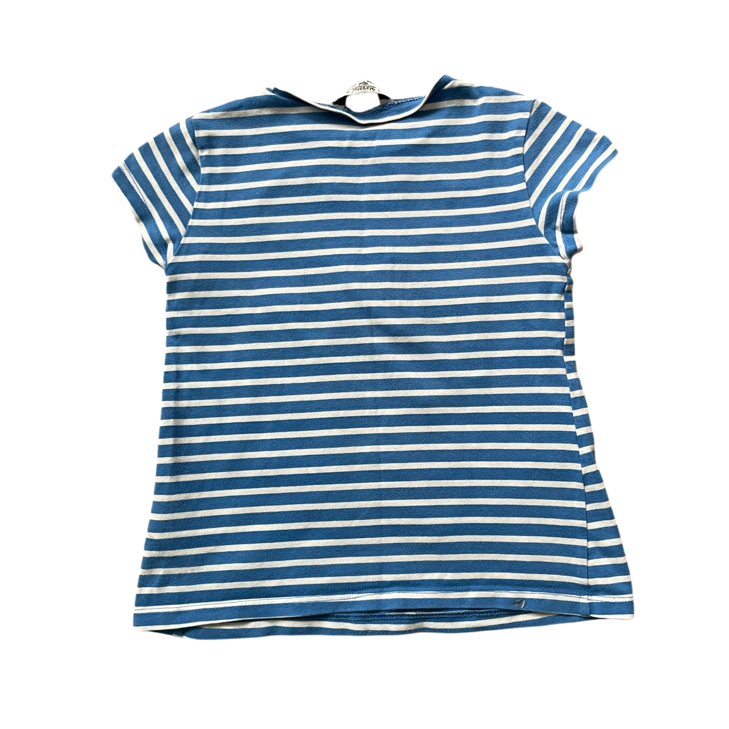 Girls mayoral blue and white T-shirt size 7