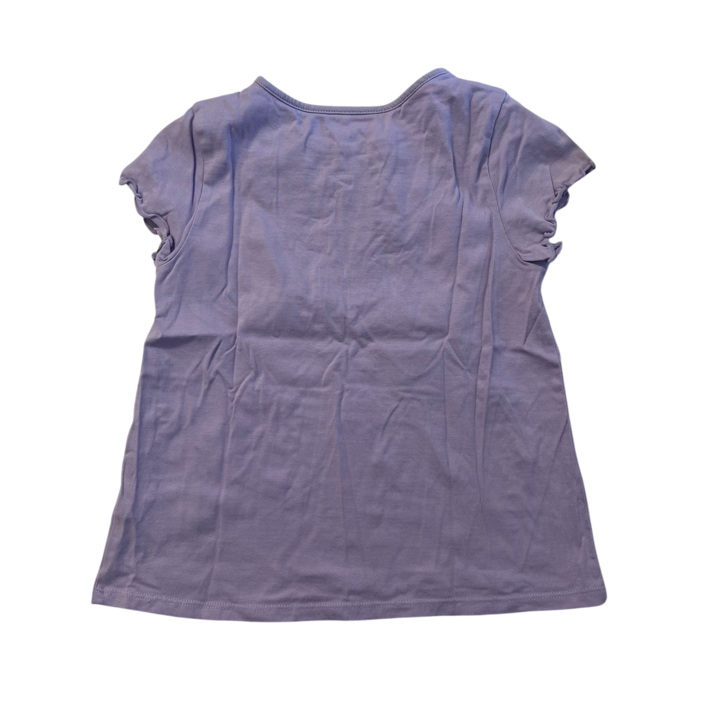 Girls Purple Butterfly T-shirt