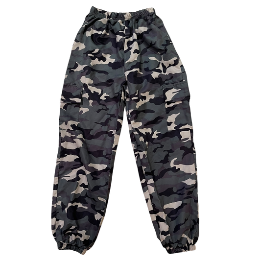 Shein Pants , Boy , Green Camouflage