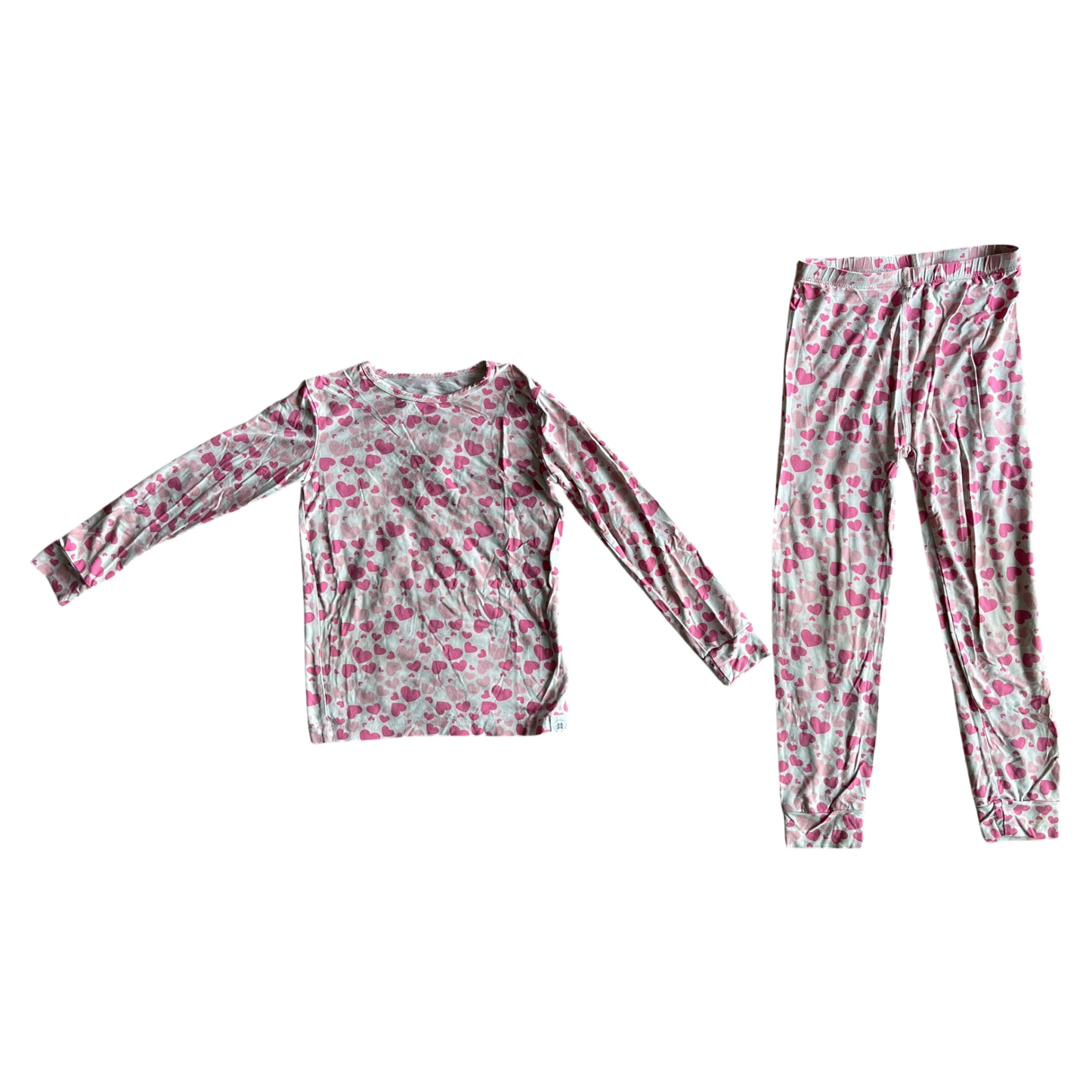 Girls sweet bamboo pink Pajama size 5
